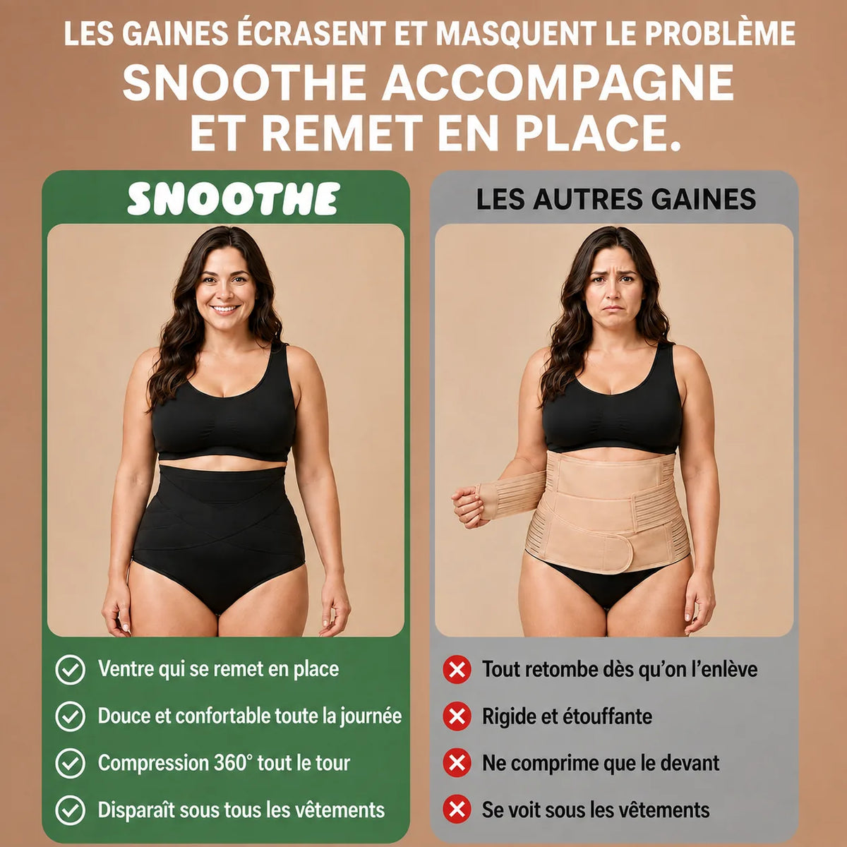 Culotte de Maintien Post-Partum 360° — SNOOTHE